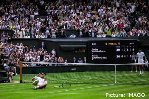 Arise King Alcaraz! He wins Wimbledon again.