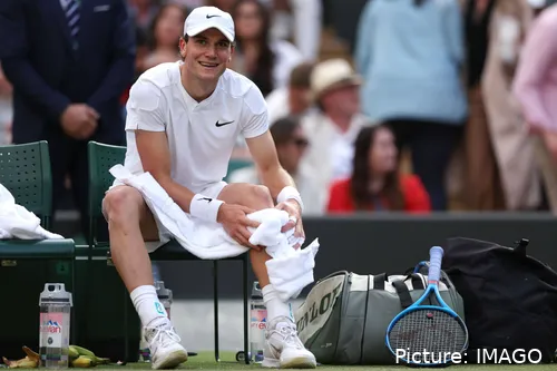 Jack Draper schimpfte über die Organisatoren wegen des warmen Wassers.