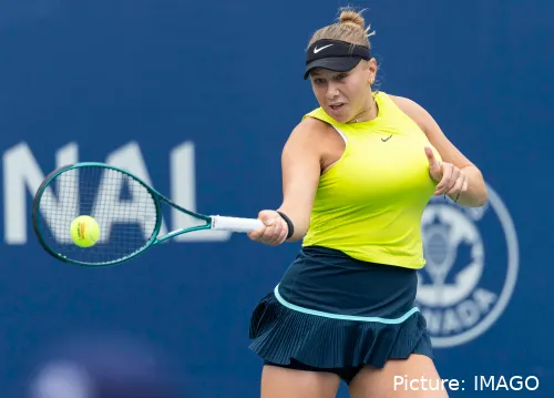 Amanda Anisimova ha sido la noticia de la semana en Canadá.