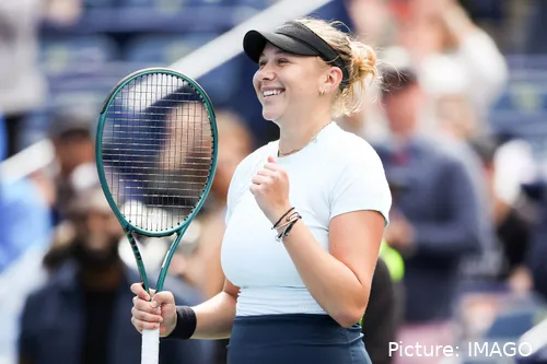 Amanda Anisimova alcanzará este lunes el nº 18 mundial, su mejor clasificación hasta la fecha.