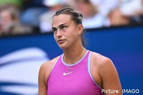 Aryna Sabalenka remonta en Nueva York.
