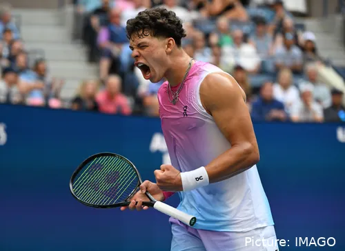 Ben Shelton en el US Open 2024.