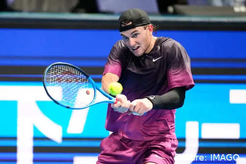 Jack Draper en el Open de Japón 2024.