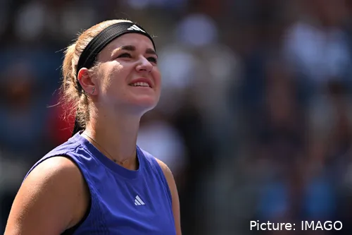 Muchova derrotó a Bia Haddad Maia en cuartos de final por 6-1 y 6-4.