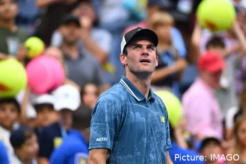 Tommy Paul bei den US Open 2024.