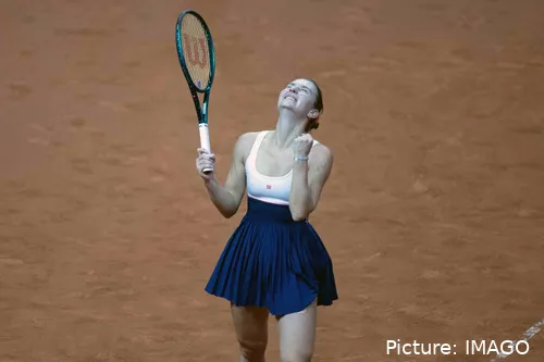 Marta Kostyuk en el Open de Stuttgart 2024.