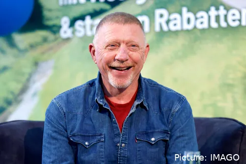 Boris Becker doing lectures and workshops, 2025