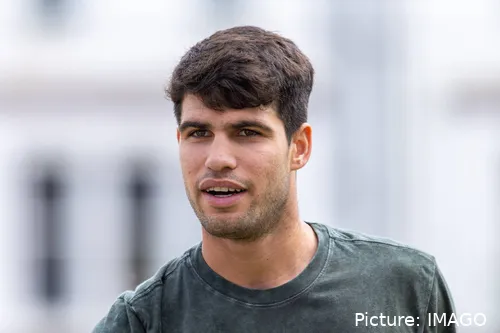 Carlos Alcaraz at Queen's Club.