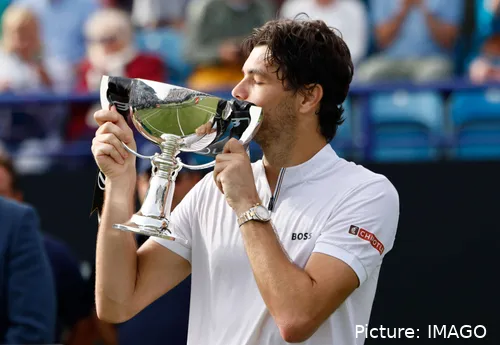 Fritz it's on a 4-match streak, after won his 4th title in Eastbourne International
