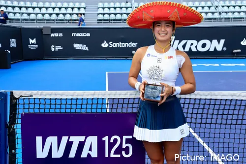 Eala ganhou o seu primeiro título WTA 125 em Guadalajara.