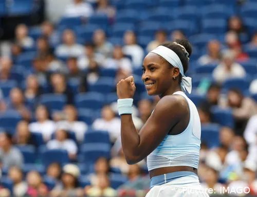 Coco Gauff enroute to the semi-finals in the China Open