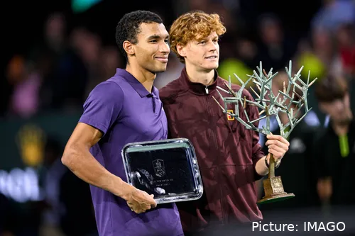 Felix Auger-Aliassime is runner up for the Paris Masters against Sinner 2025