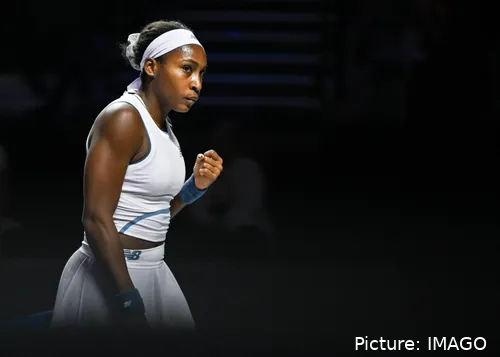 Coco Gauff en las WTA Finals