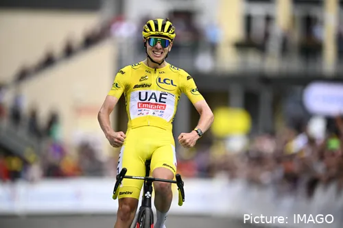 Pogacar won zes etappes in de Tour de France 2024