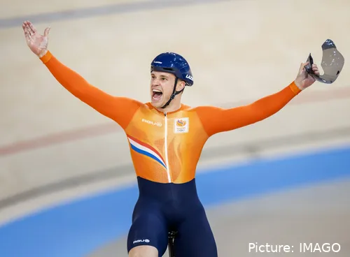 Lavreysen was de koning van het circuit in Parijs