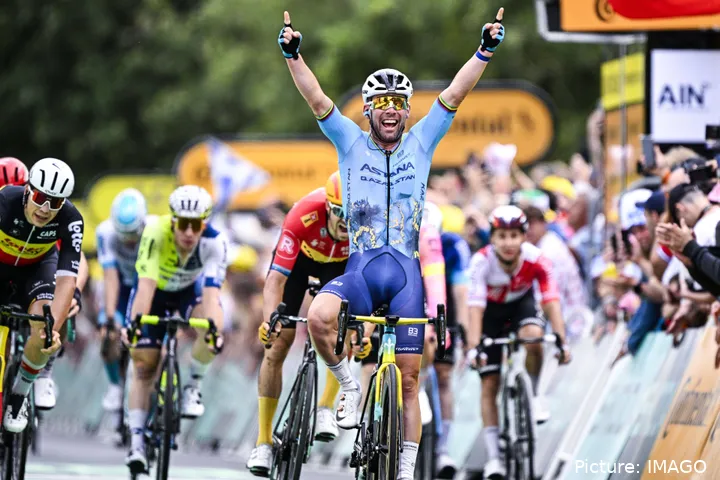 Cavendish batió el récord de Eddy Merckx con su 35ª etapa en el Tour de 2024