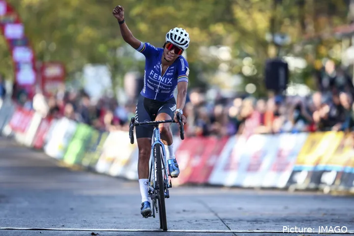 Ceylin del Carmen Alvarado es una de las grandes figuras del ciclocross