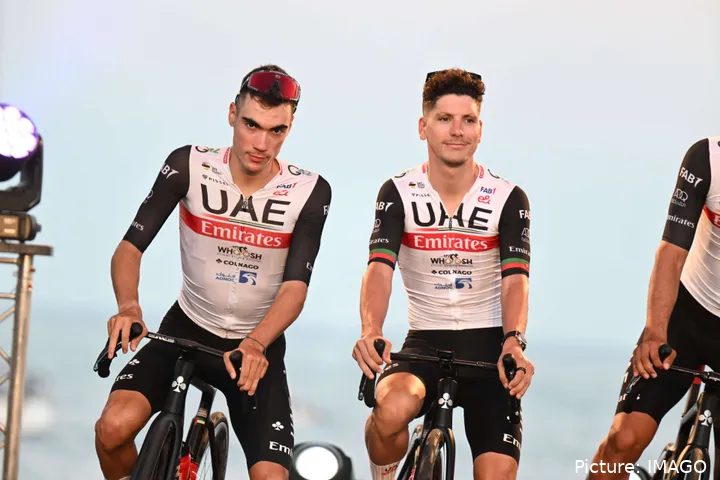 Juan Ayuso y Joao Almeida liderarán al UAE Team Emirates XRG en la Vuelta a España 2025