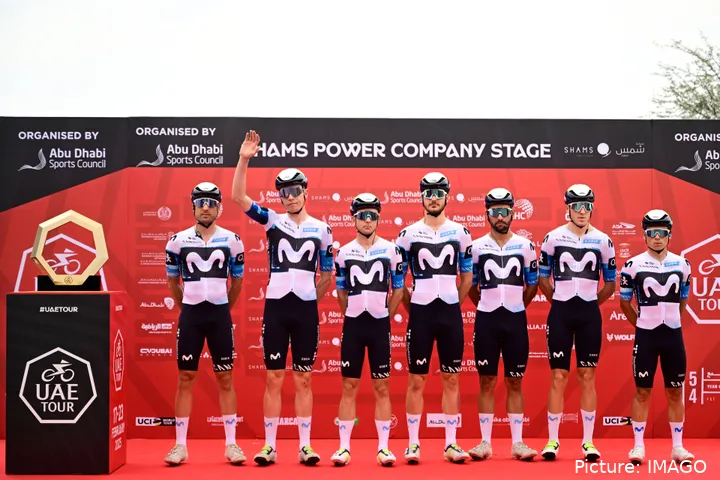 Movistar Team at UAE Tour