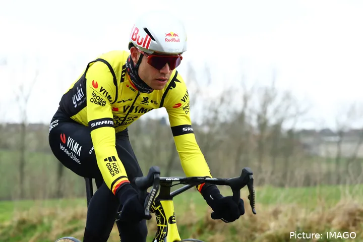 El comienzo de Wout van Aert en 2025 ha sido lento... en el mejor de los casos. @Imago