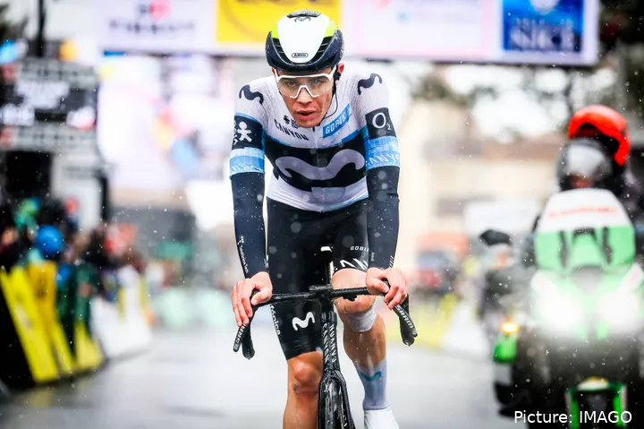 Iván Romeo, ciclista de Movistar Team