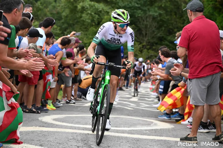 Abel Balderstone debería tener un papel importante para el Caja Rural - Seguros RGA en la Vuelta a España 2025