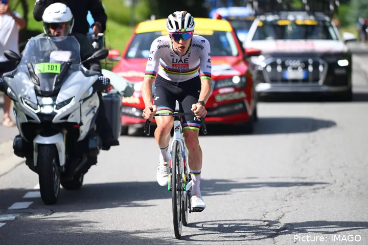 Tadej Pogacar reventó a la competencia en la 6ª etapa del Critérium du Dauphiné 2025