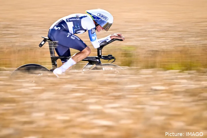 Enric Mas, estrella de Movistar Team