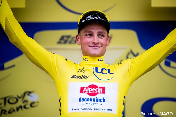 Mathieu van der Poel recuperó el maillot amarillo tras la 6ª etapa del Tour de Francia 2025