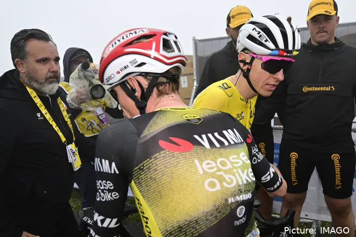 Vingegaard fue derrotado por Pogacar en el Tour de Francia 2025