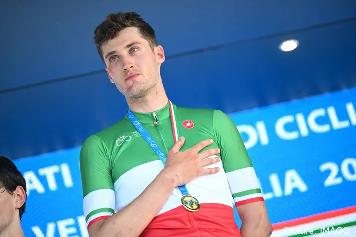 Conca ganó el Campeonato de Italia y se ganó un contrato WorldTour