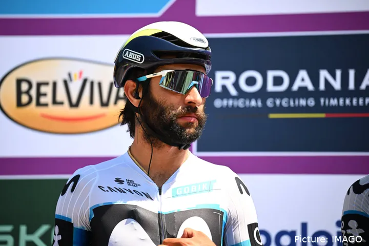 Fernando Gaviria debería ser la baza de Movistar Team en la Gooikse Pijl 2025