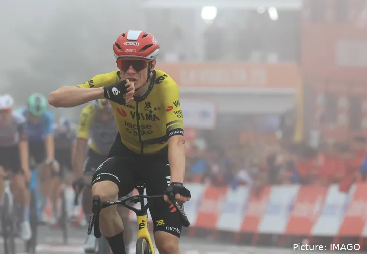 Jonas Vingegaard busca el triunfo en La Vuelta.&nbsp;