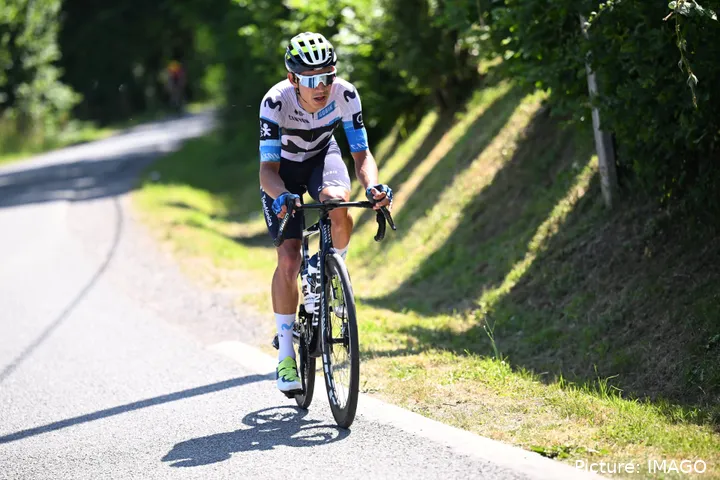 Orluis Aular fue sexto en la 3ª etapa de la Vuelta a España 2025