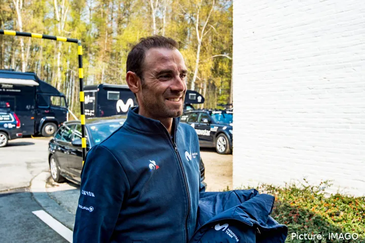 Valverde compite cuando puede.&nbsp;