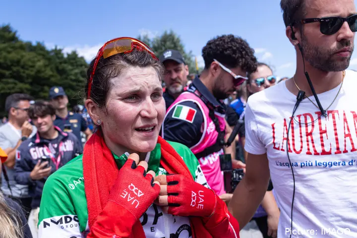 Elisa Longo Borghini, en el Tour de Francia Femenino