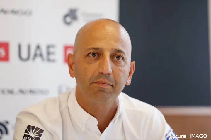 Joxean Matxín, diretor desportivo da UAE Team Emirates XRG