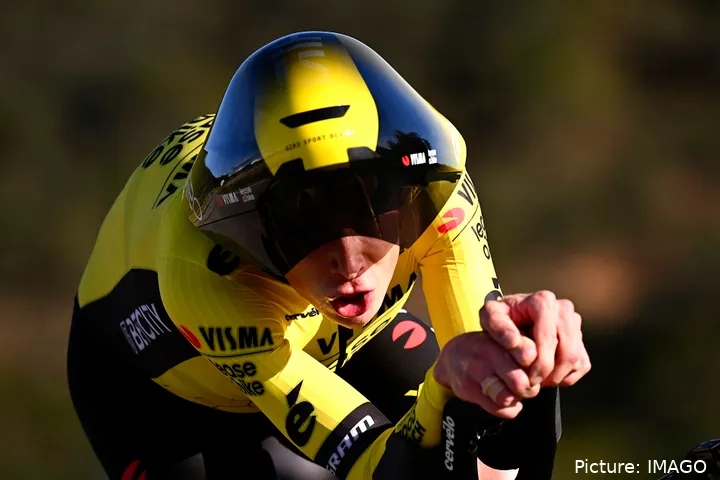 Jonas Vingegaard venceu o único contrarrelógio individual que fez em 2025, na Volta ao Algarve
