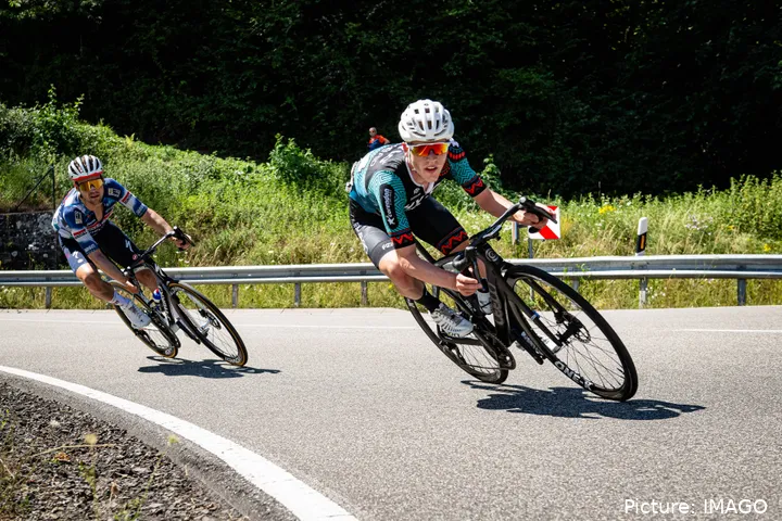 Anton Schiffer in action for BikeAid