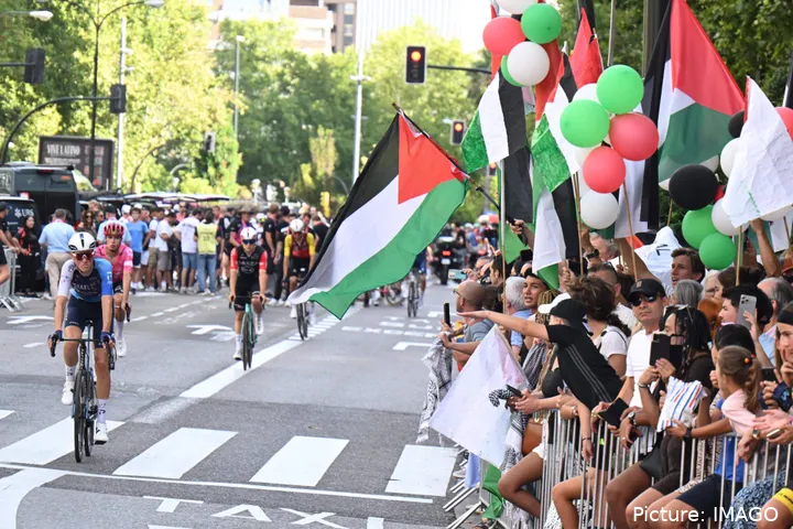 Os protestos na Vuelta acabaram por ditar o fim do patrocínio de Israel&nbsp;