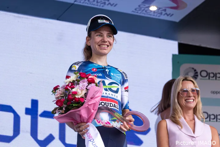 Sarah Gigante venceu duas etapas da Volta a Itália Feminina 2025