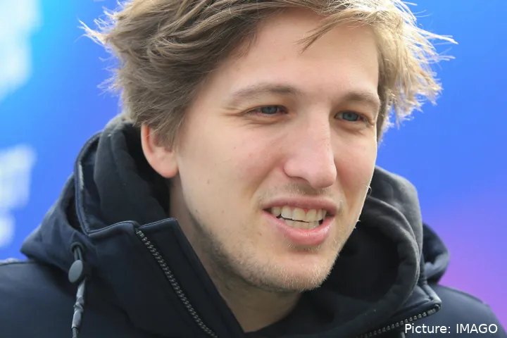 Bas Tietema celebrates the Unibet Rose Rockets wildcards