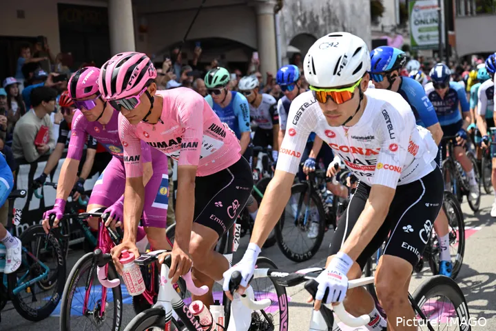 Juan Ayuso und Isaac del Toro suchen den Sieg beim Giro d'Italia 2025