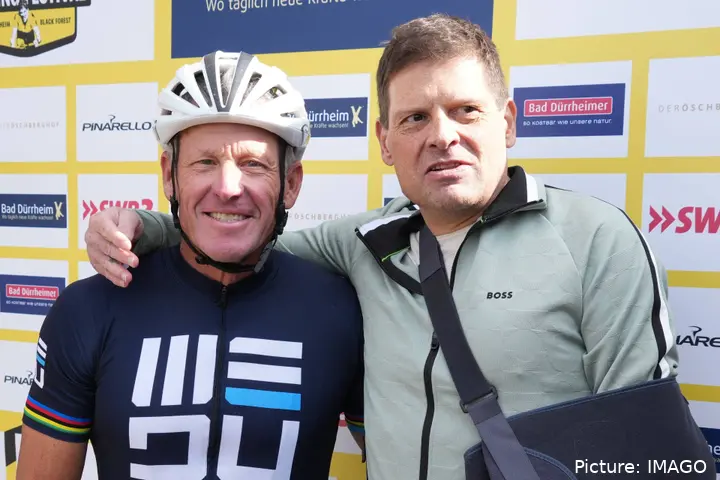 Lance Armstrong und Jan Ullrich