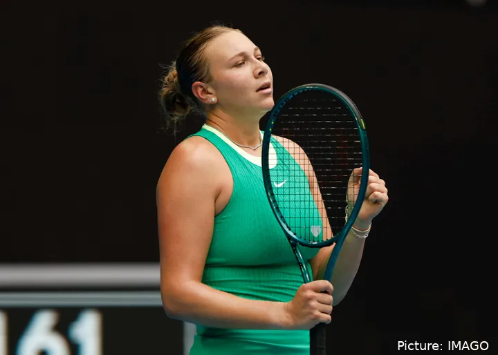 Amanda Anisimova could act as a spoiler to Aryna Sabalenka's ambitions on Saturday and her Head to Head paints. a picture albeit off old form.