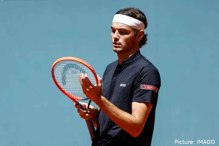 Taylor Fritz (pictured) is top men's seed this week at the Eastbourne International.