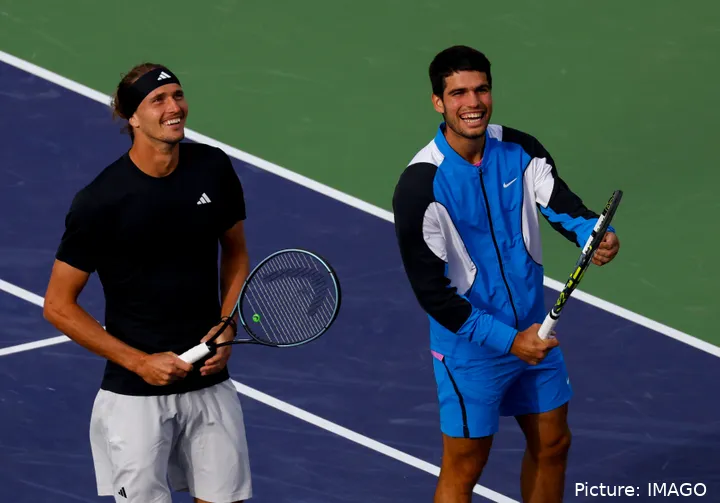 Carlos Alcaraz calls beating Alexander Zverev perhaps the produest moment of his career due to recent adversity.