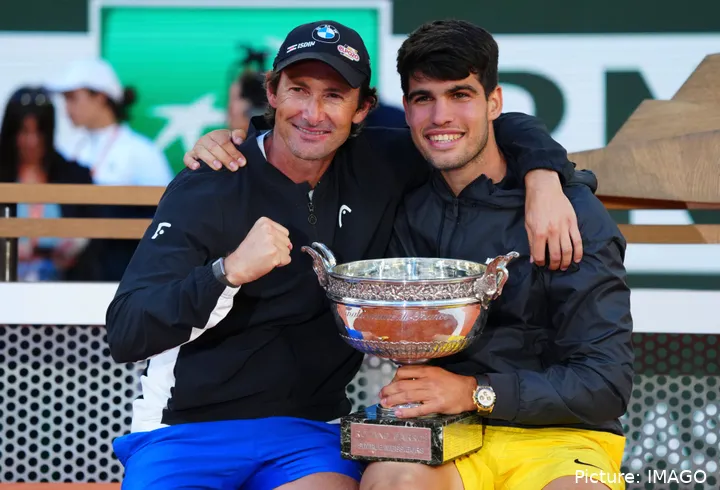 Ferrero y Alcaraz juntos.