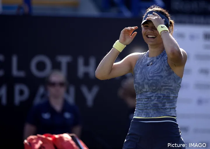 Emma Raducanu ist in Eastbourne erfolgreich, aber wird sie das auch in Wimbledon sein?