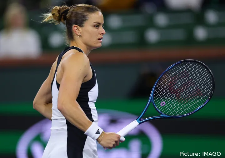 Zurück zum Reißbrett gegen Maria Sakkari.